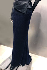 Glitter Jersey Skirt, c-112